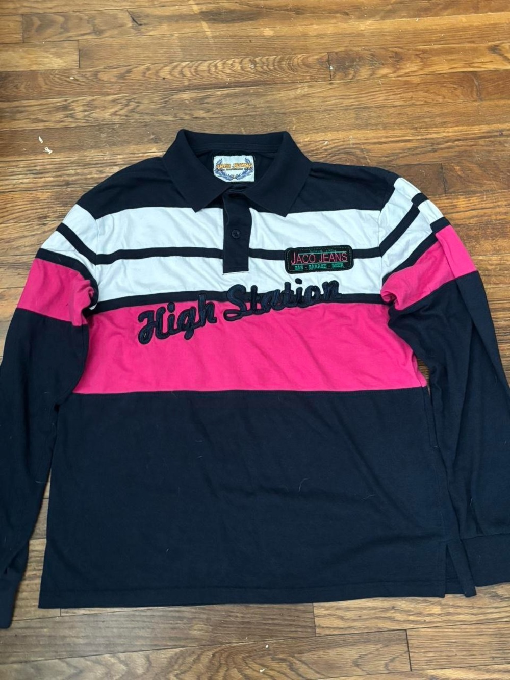 jaco jeans long sleeve polo
